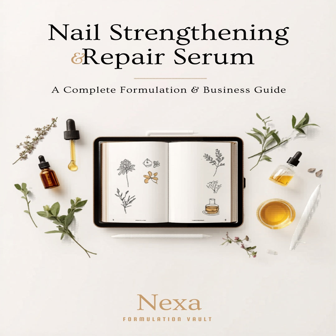 Professional Nail Strengthening and Repair Serum Complete Formulation and Business Guide - Nexa Formulation Vault