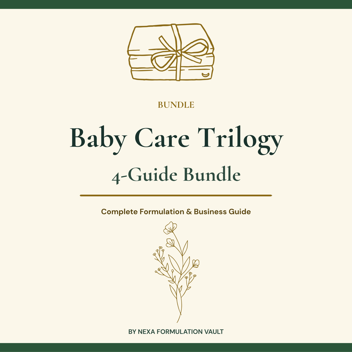 Baby Care Trilogy 4-Guide Bundle Cover