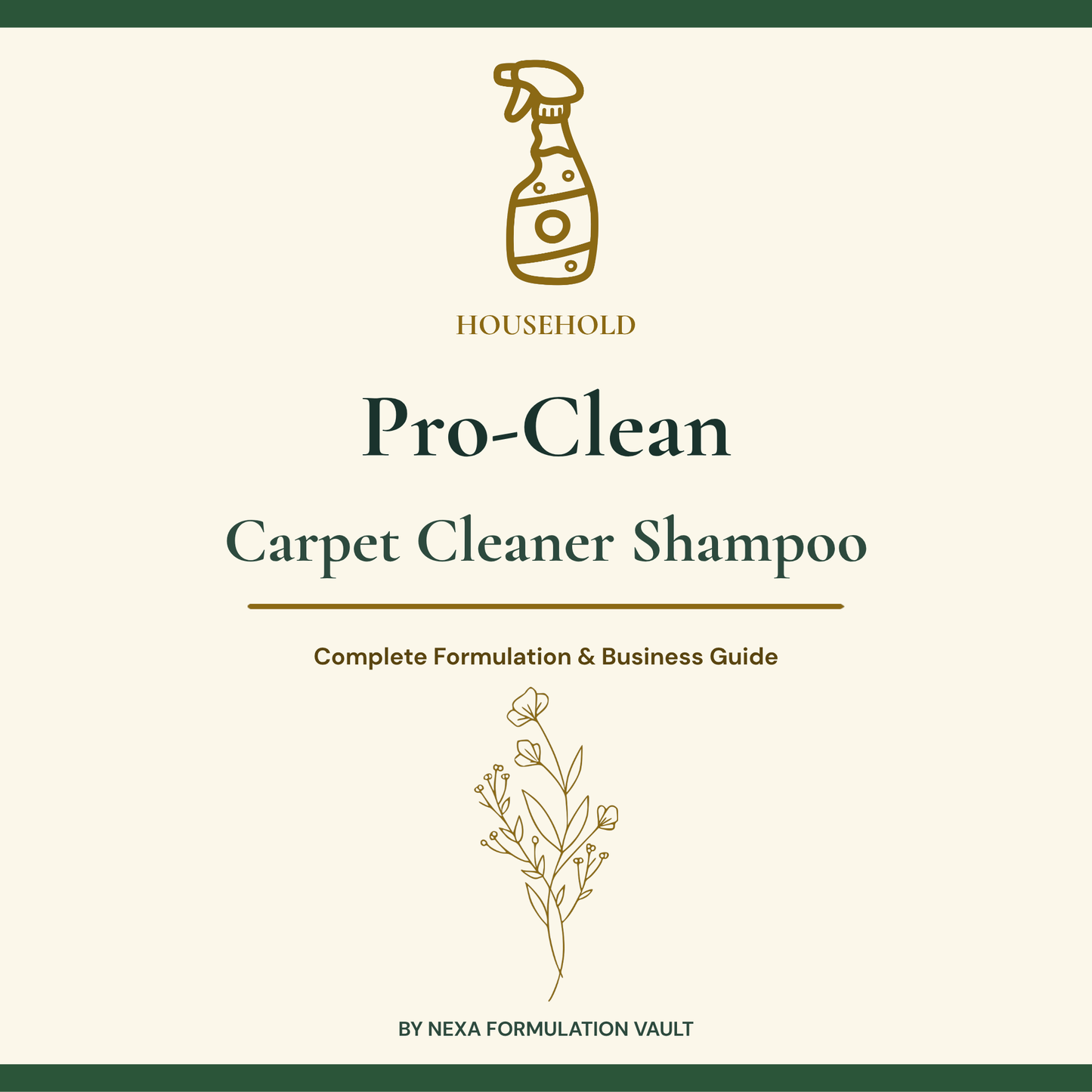 Pro-Clean Carpet Cleaner Cover