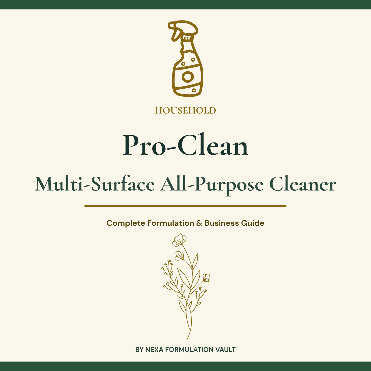 Pro-Clean All-Purpose Cleaner Cover