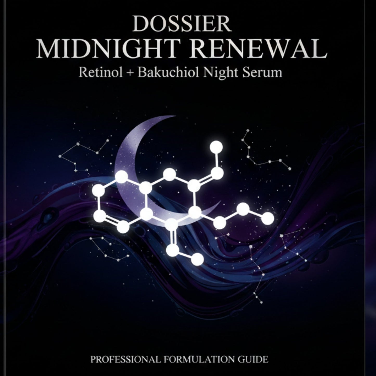 Dossier Midnight Renewal — Retinol + Bakuchiol Night Serum