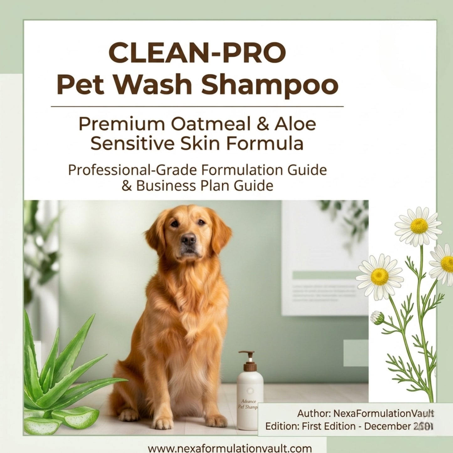 CLEAN-PRO Pet Wash Shampoo — Complete Formulation & Business Dossier