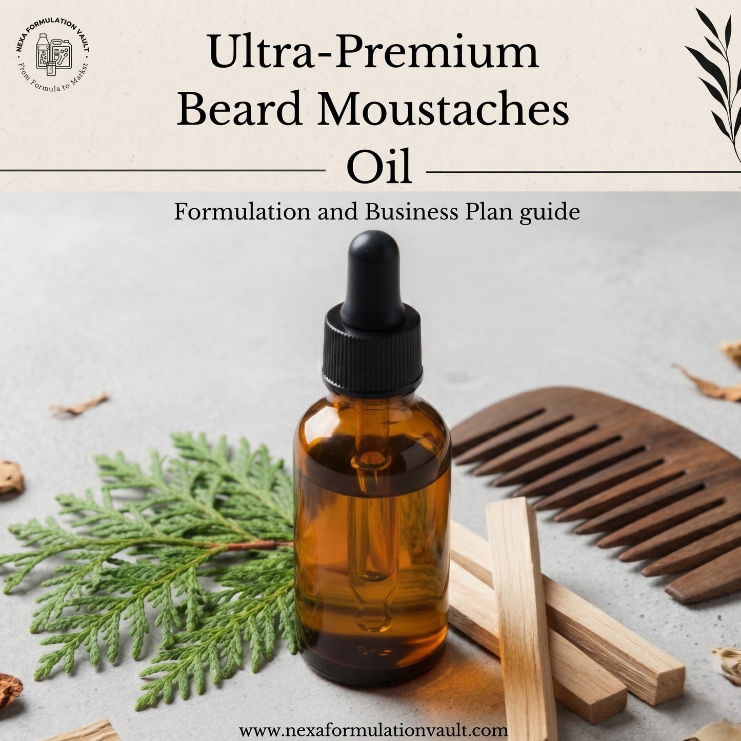 Ultra-Premium Beard Moustaches Oil