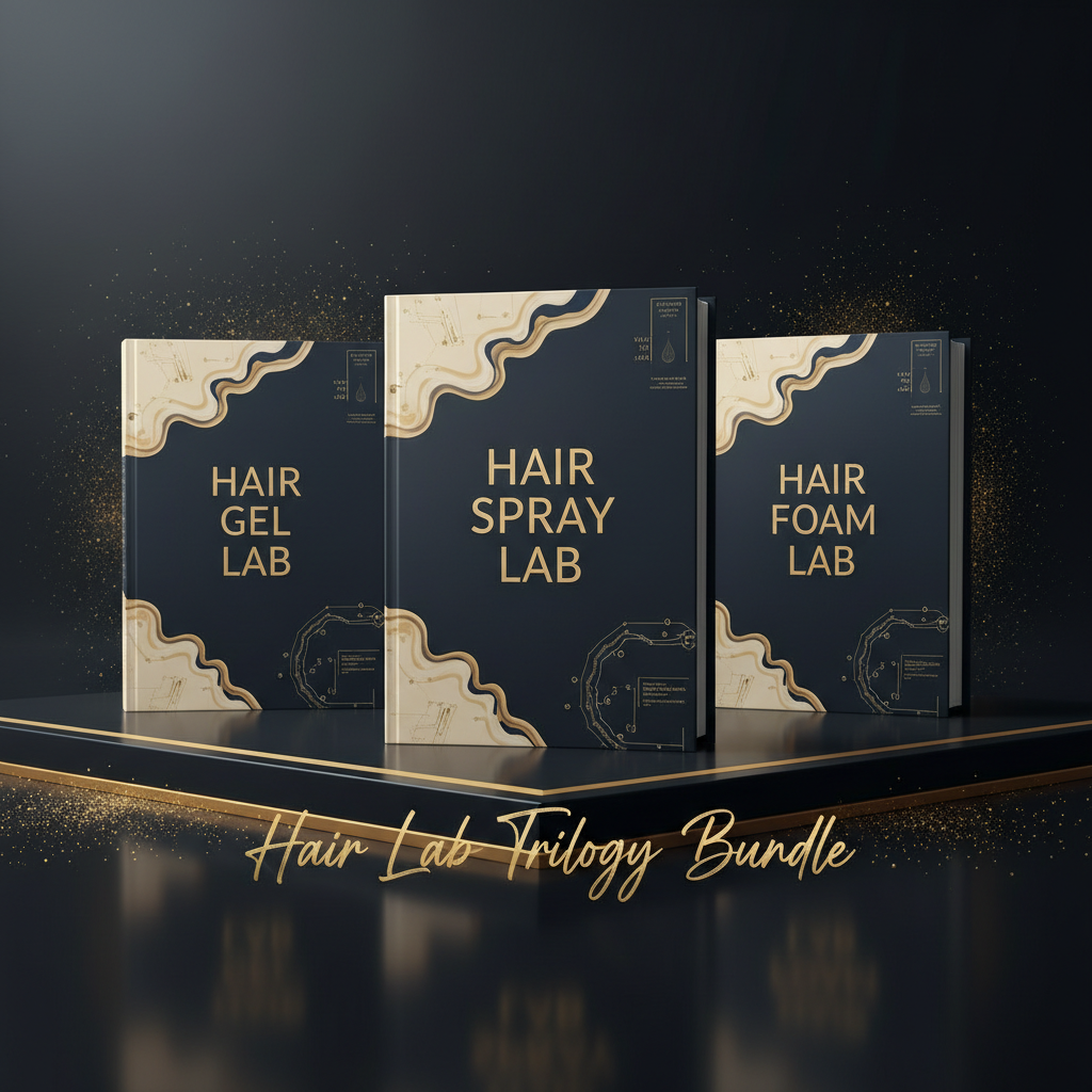 Hair Lab Trilogy Bundle - Dark Luxury Mockup