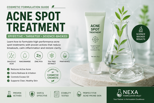 How to Formulate an Effective Acne Spot Treatment (Complete Cosmetic Chemist Guide)