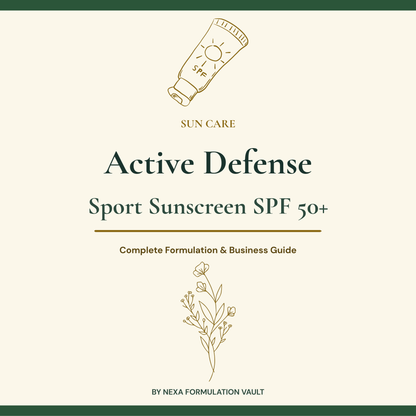 Active Defense Sport Sunscreen SPF 50+ Cover