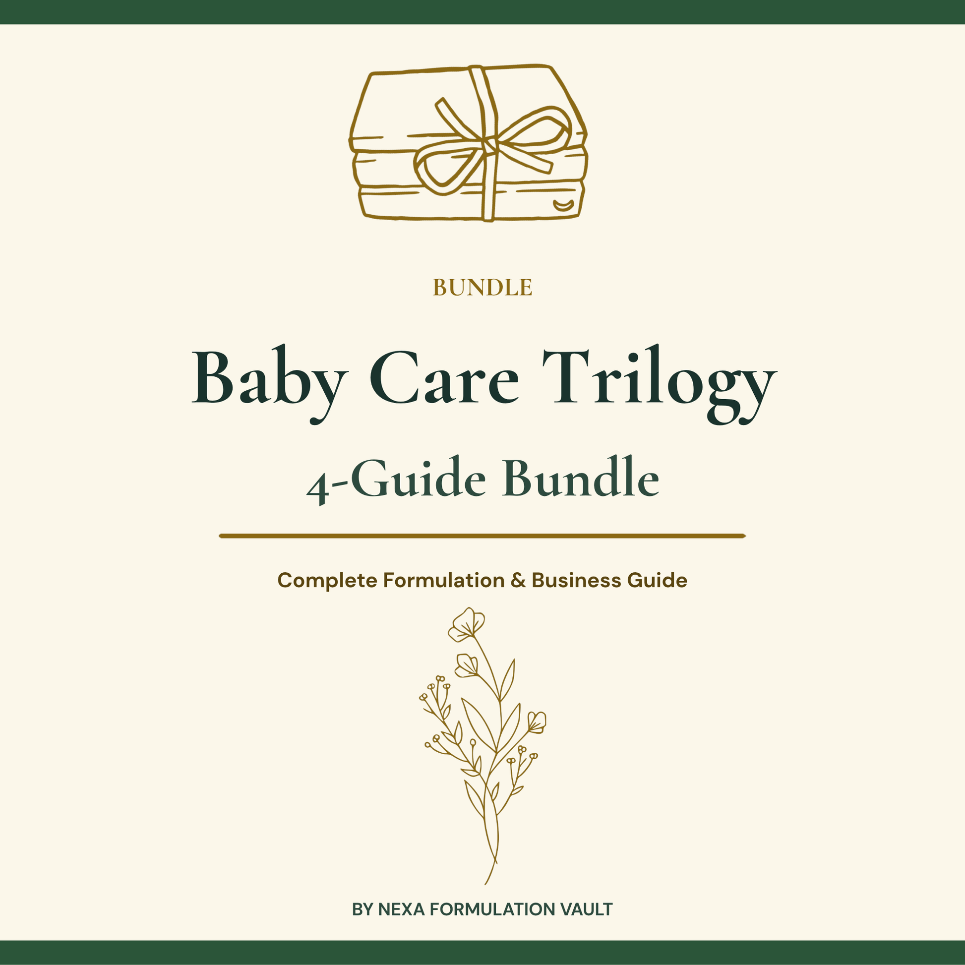 Baby Care Trilogy 4-Guide Bundle Cover