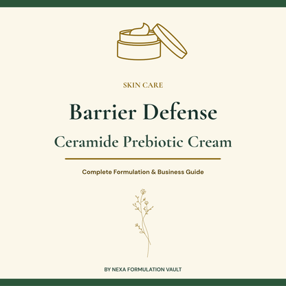 Barrier Defense Ceramide Prebiotic Cream Skin Care Cover