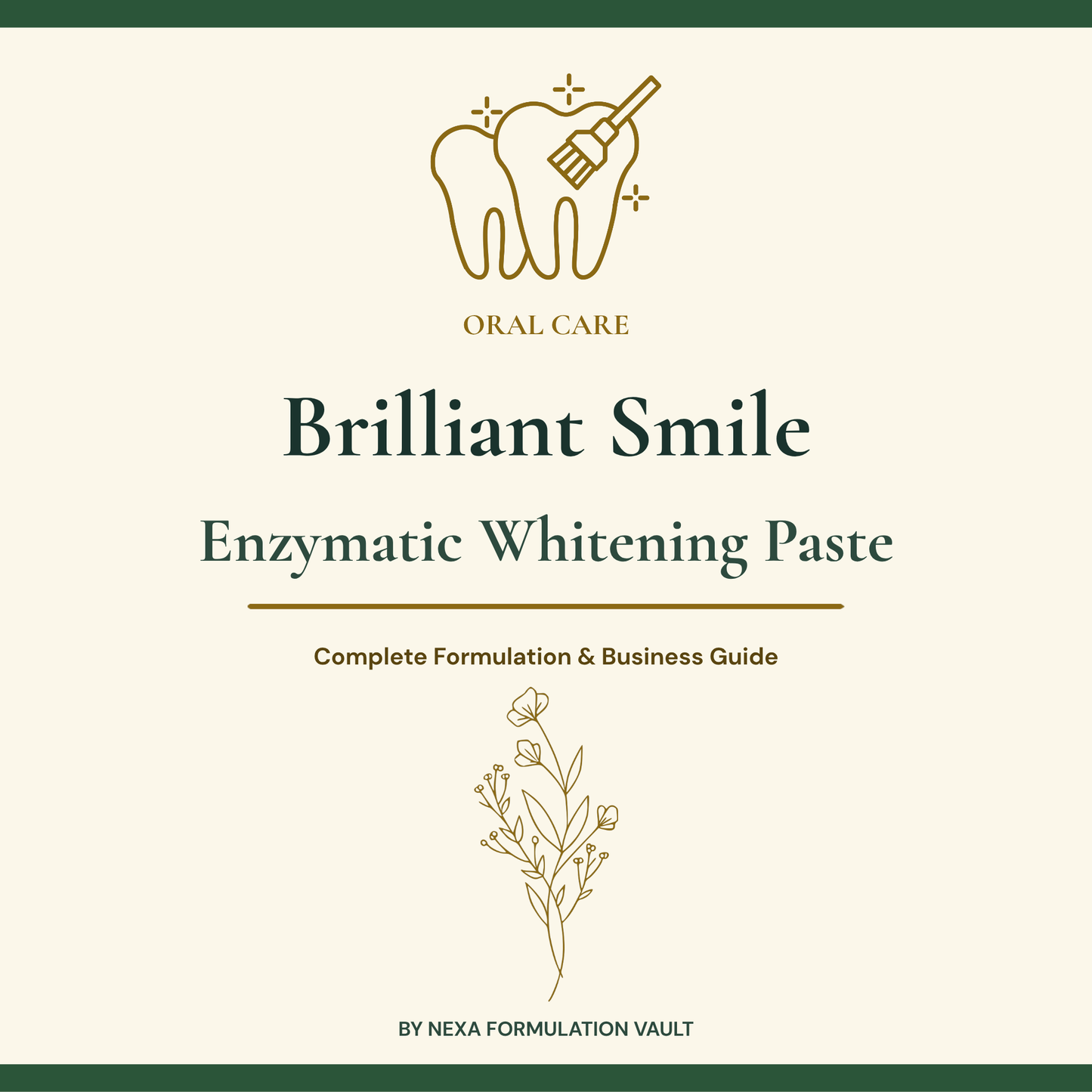 Brilliant Smile Enzymatic Whitening Paste Cover
