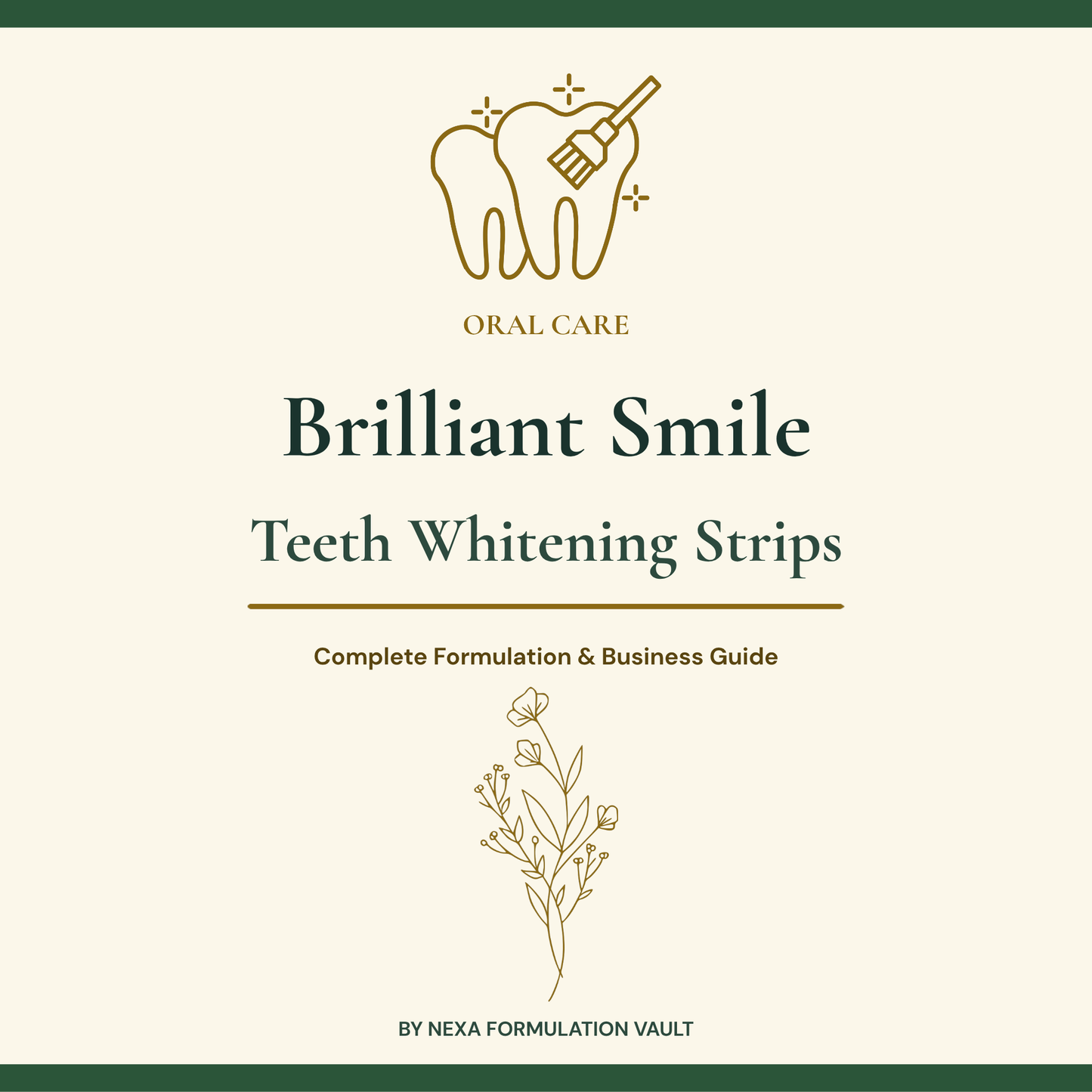 Brilliant Smile Teeth Whitening Strips Cover