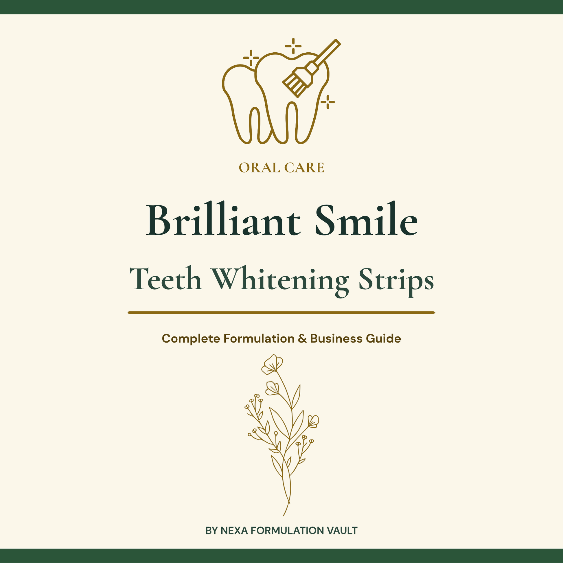 Brilliant Smile Teeth Whitening Strips Cover