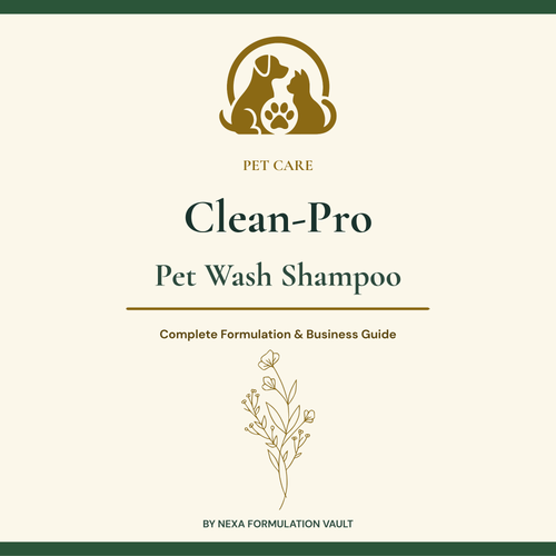 Clean-Pro Pet Wash Shampoo Cover