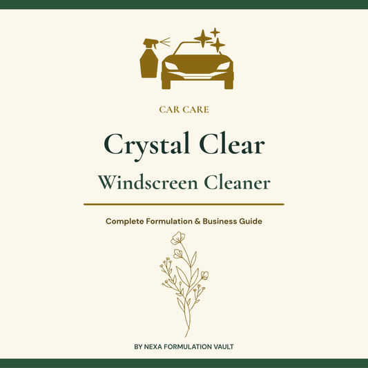 Crystal Clear Windscreen Cleaner Cover