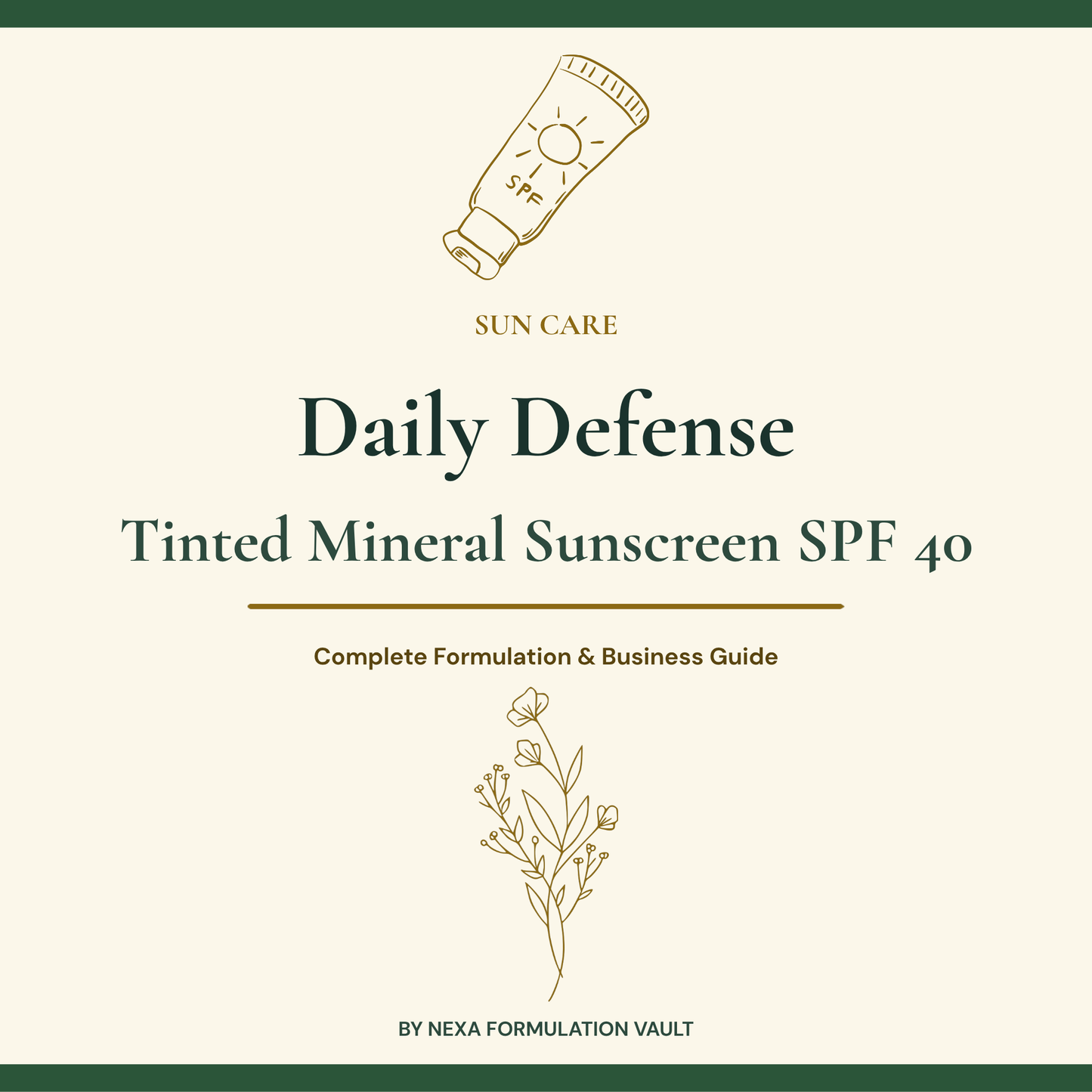 Daily Defense Sunscreen Cover
