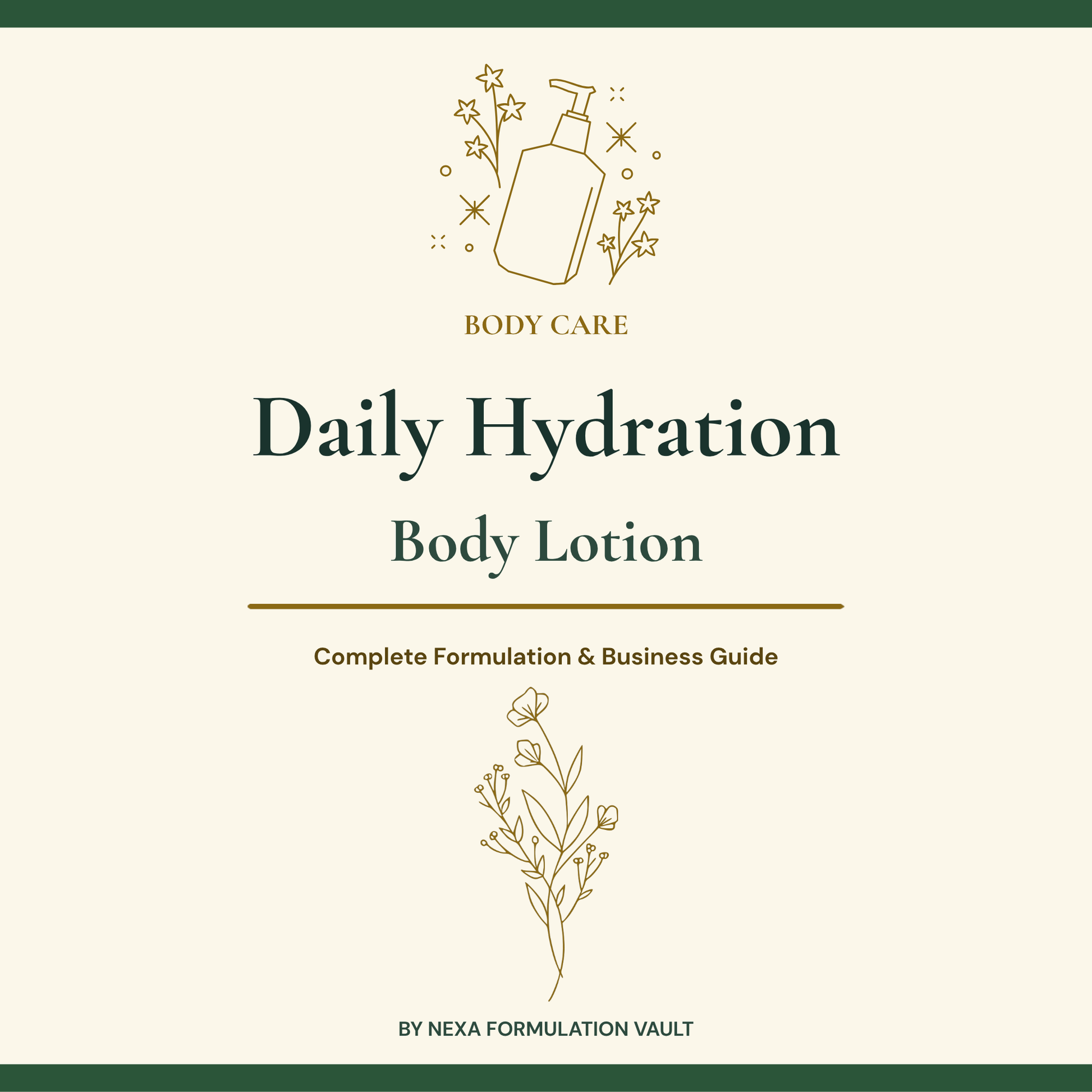 Daily Hydration Body Lotion Cover