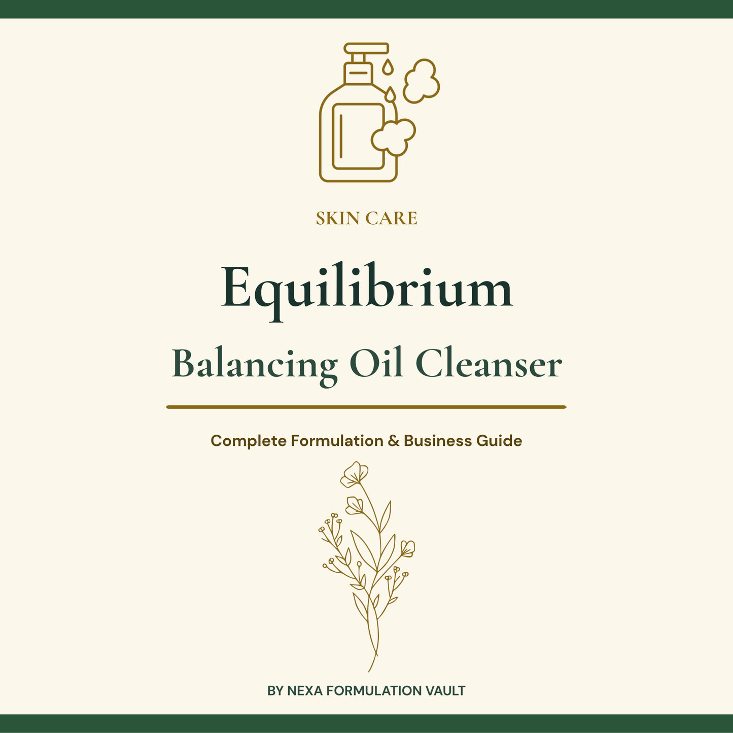Equilibrium Oil Cleanser Cover