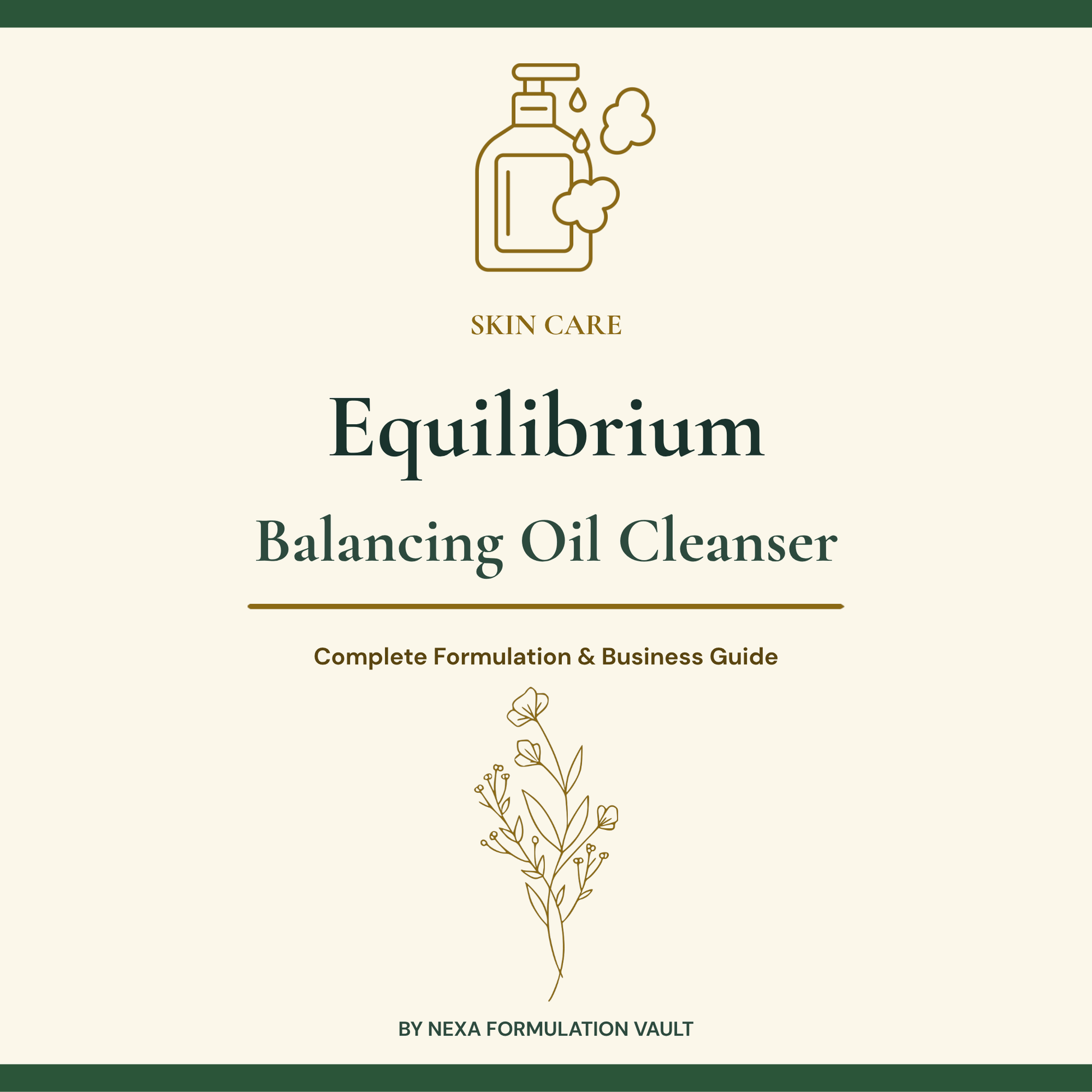 Equilibrium Oil Cleanser Cover