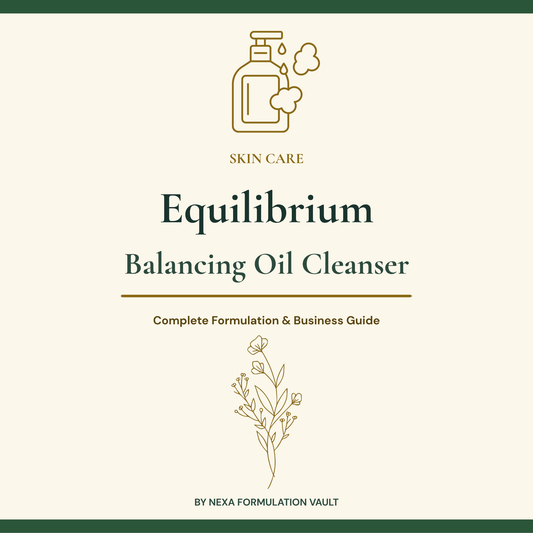 Equilibrium Oil Cleanser Cover