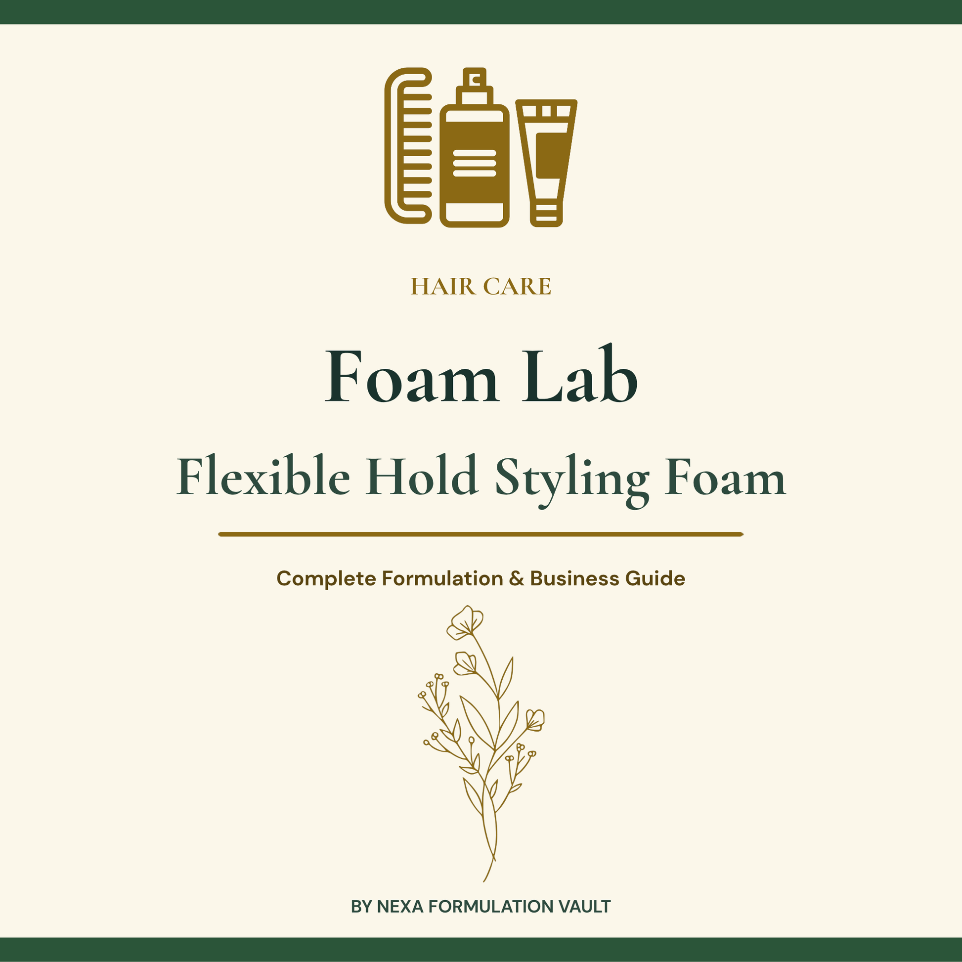Foam Lab Hair Foam Cover