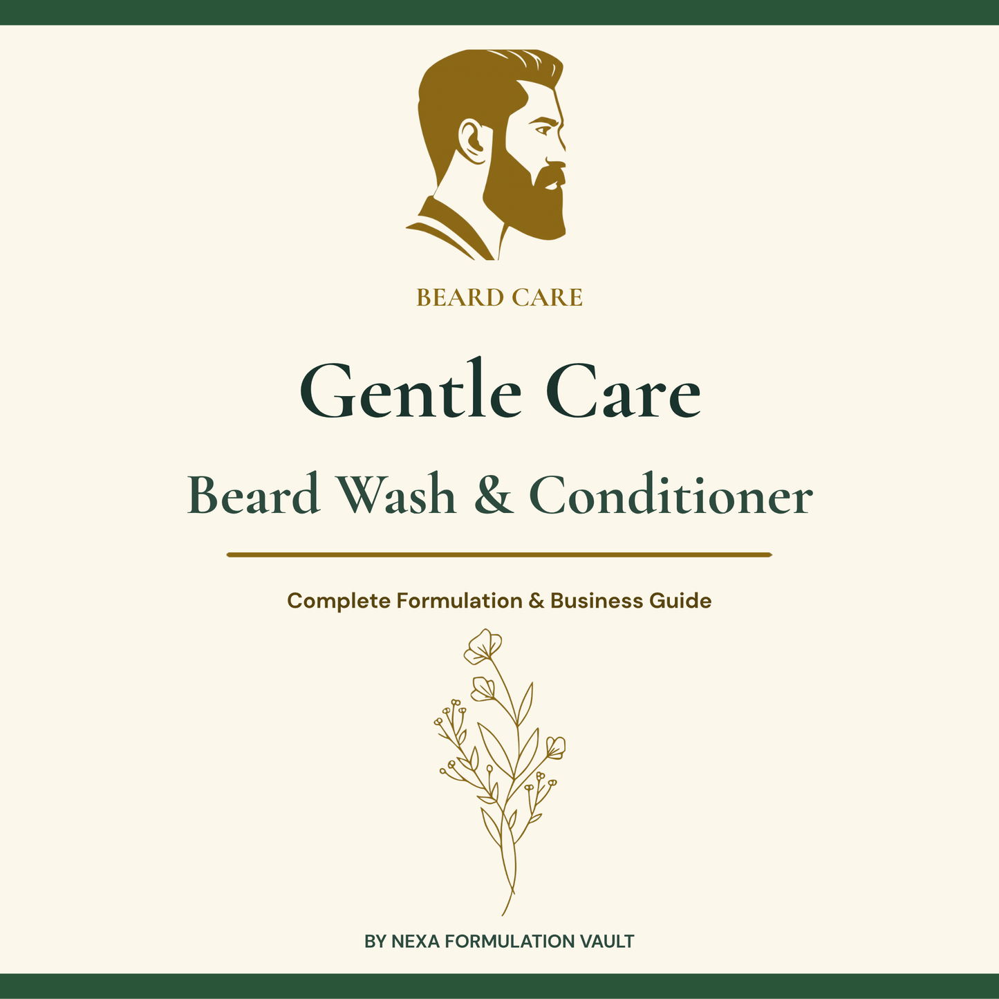 Gentle Care Beard Wash Cover