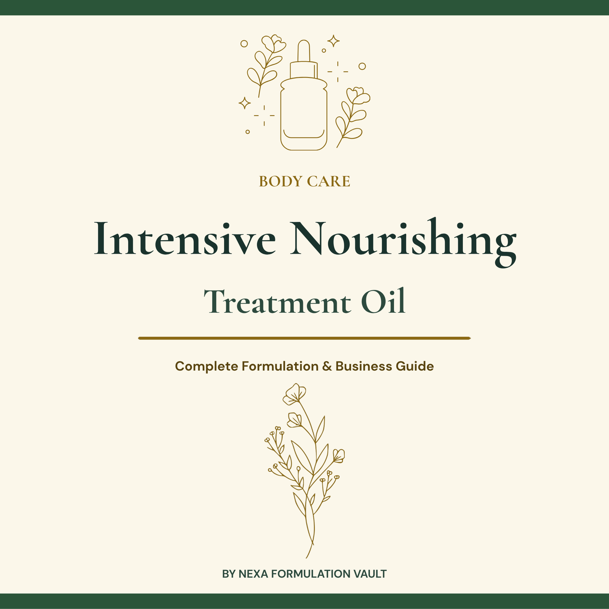 Intensive Nourishing Treatment Oil Cover