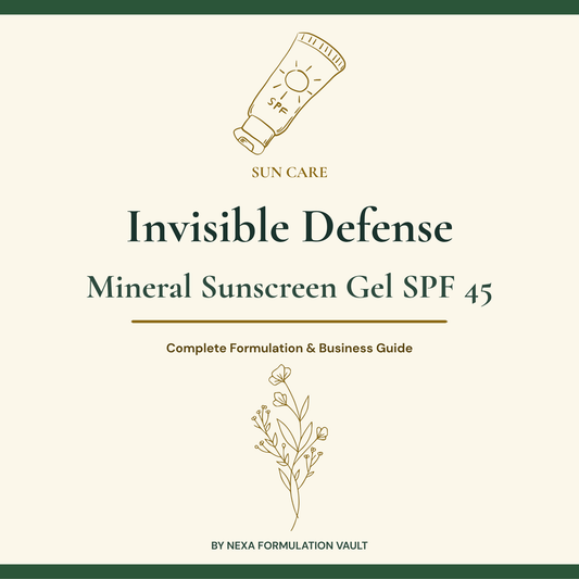 Invisible Defense SPF 45 Cover