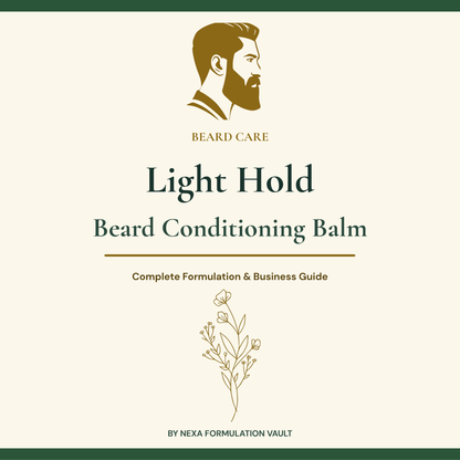 Light Hold Beard Balm Cover