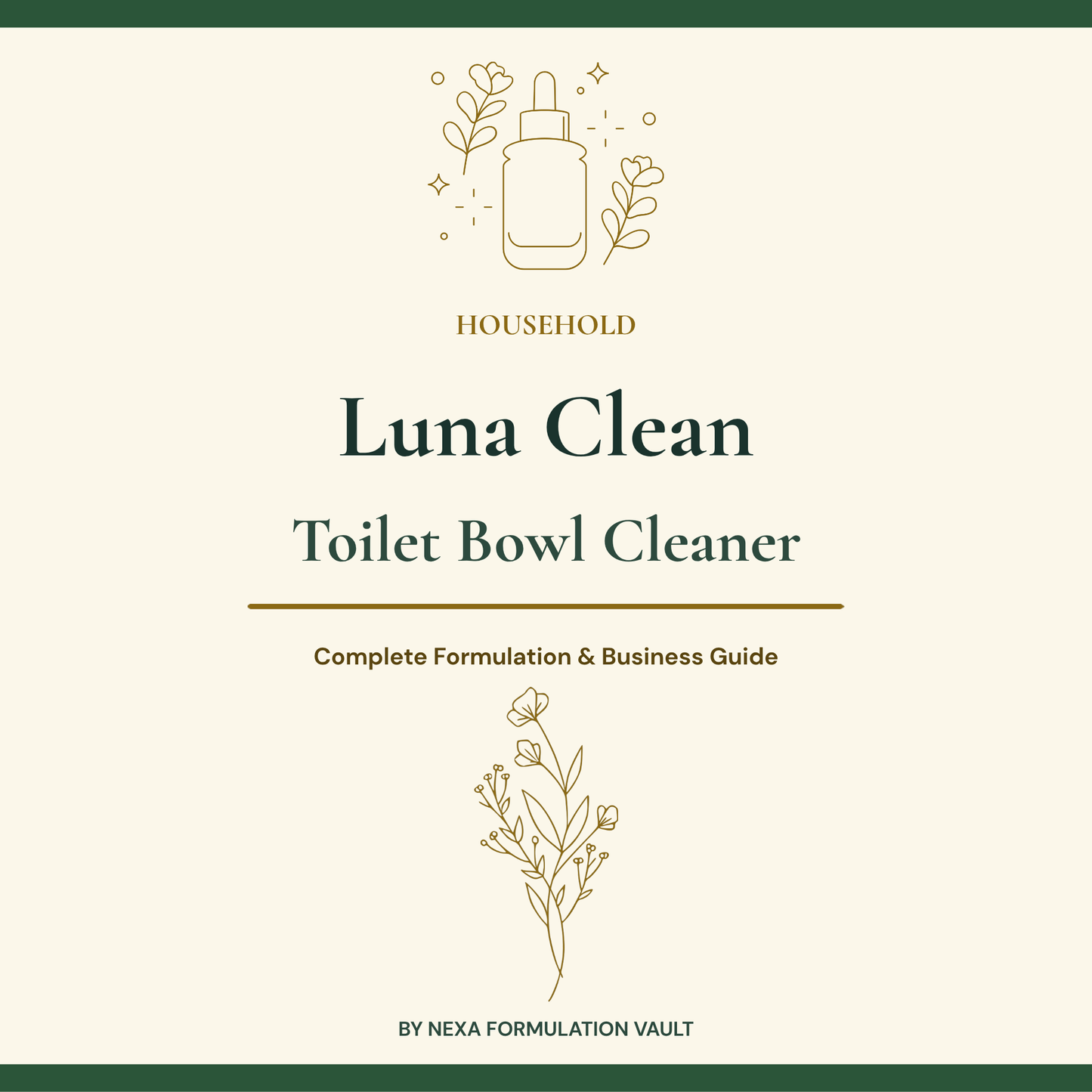 Luna Clean Toilet Cleaner Cover