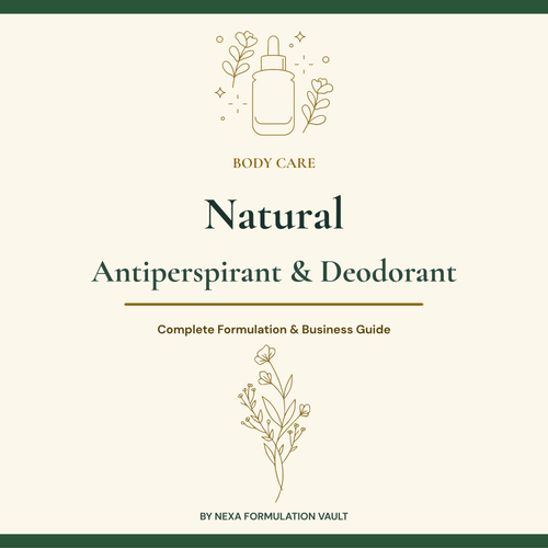 Natural Antiperspirant Deodorant Cover