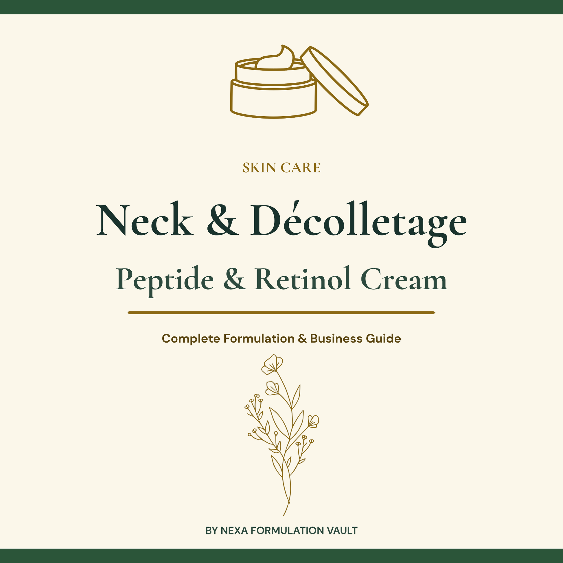 Neck Decolletage Cream Cover