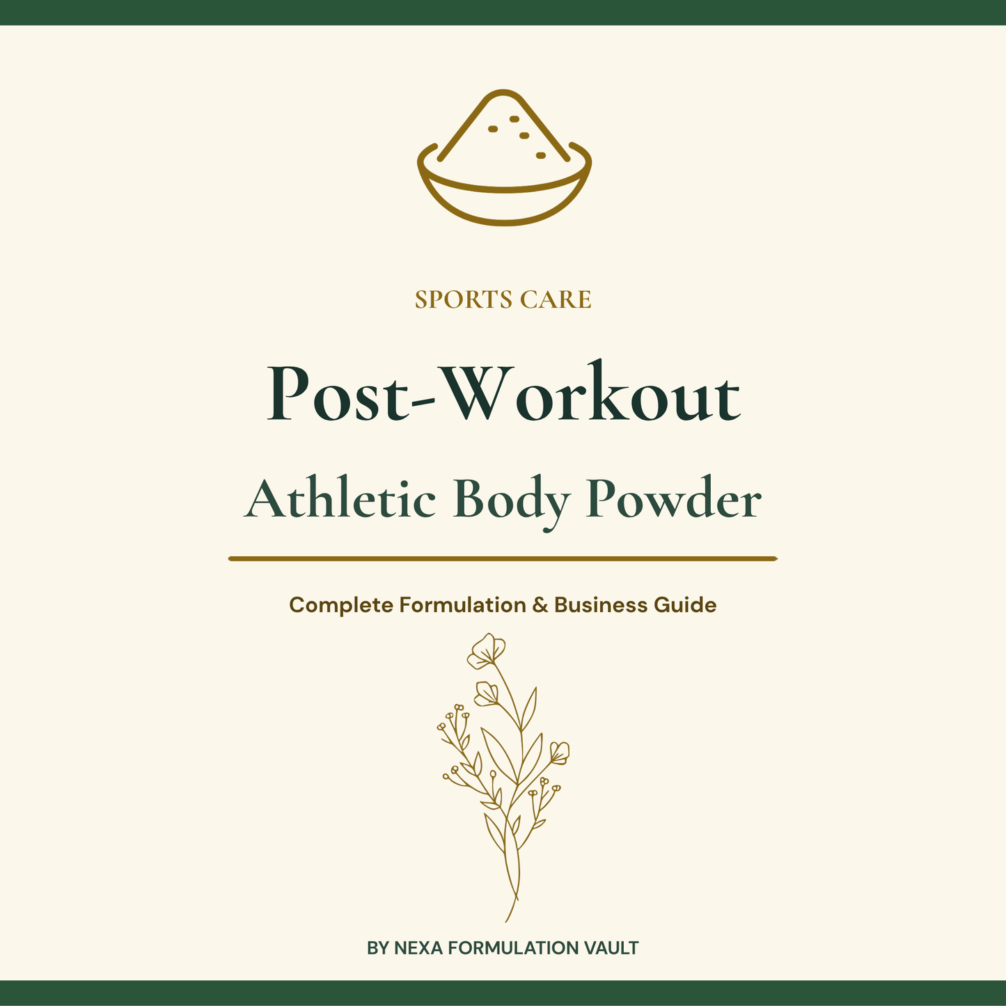 Post-Workout Body Powder Cover