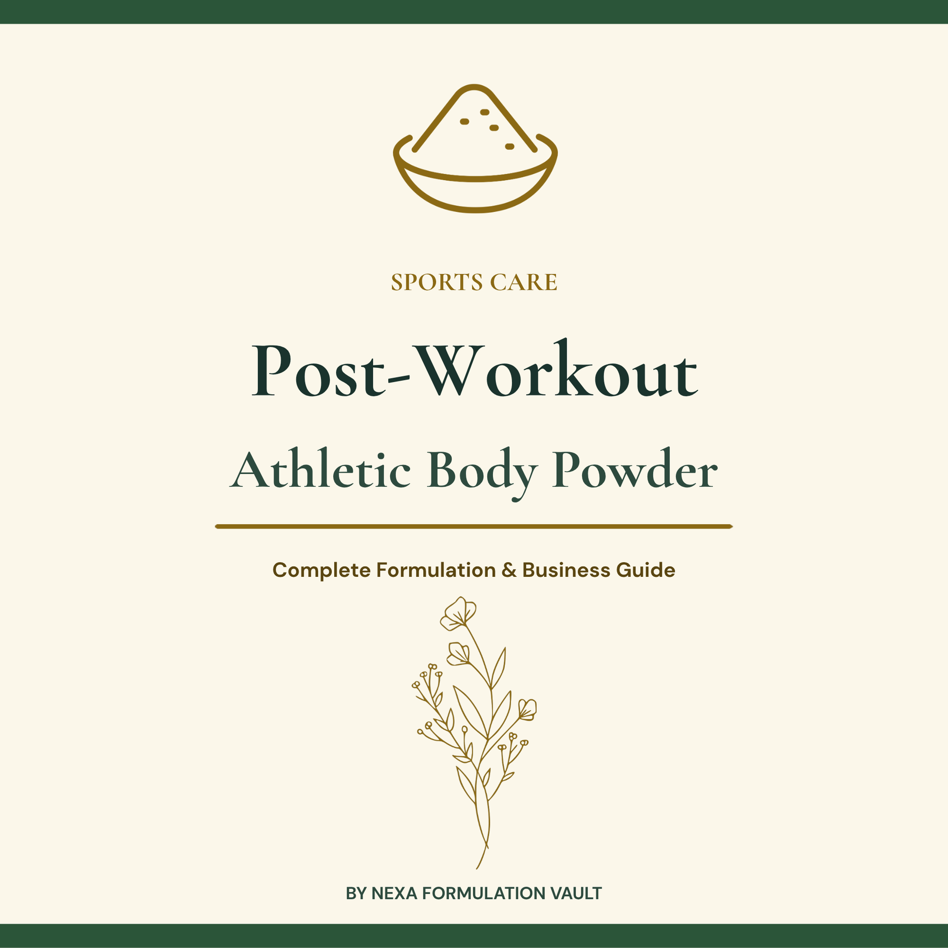 Post-Workout Body Powder Cover