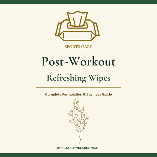 Post-Workout Refreshing Wipes Cover