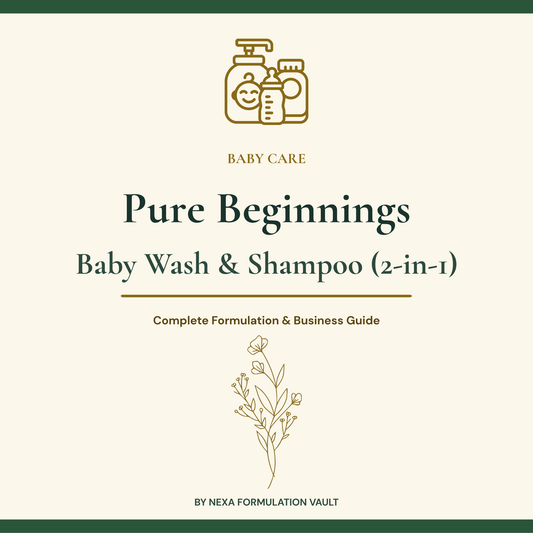 Pure Beginnings Baby Wash Cover