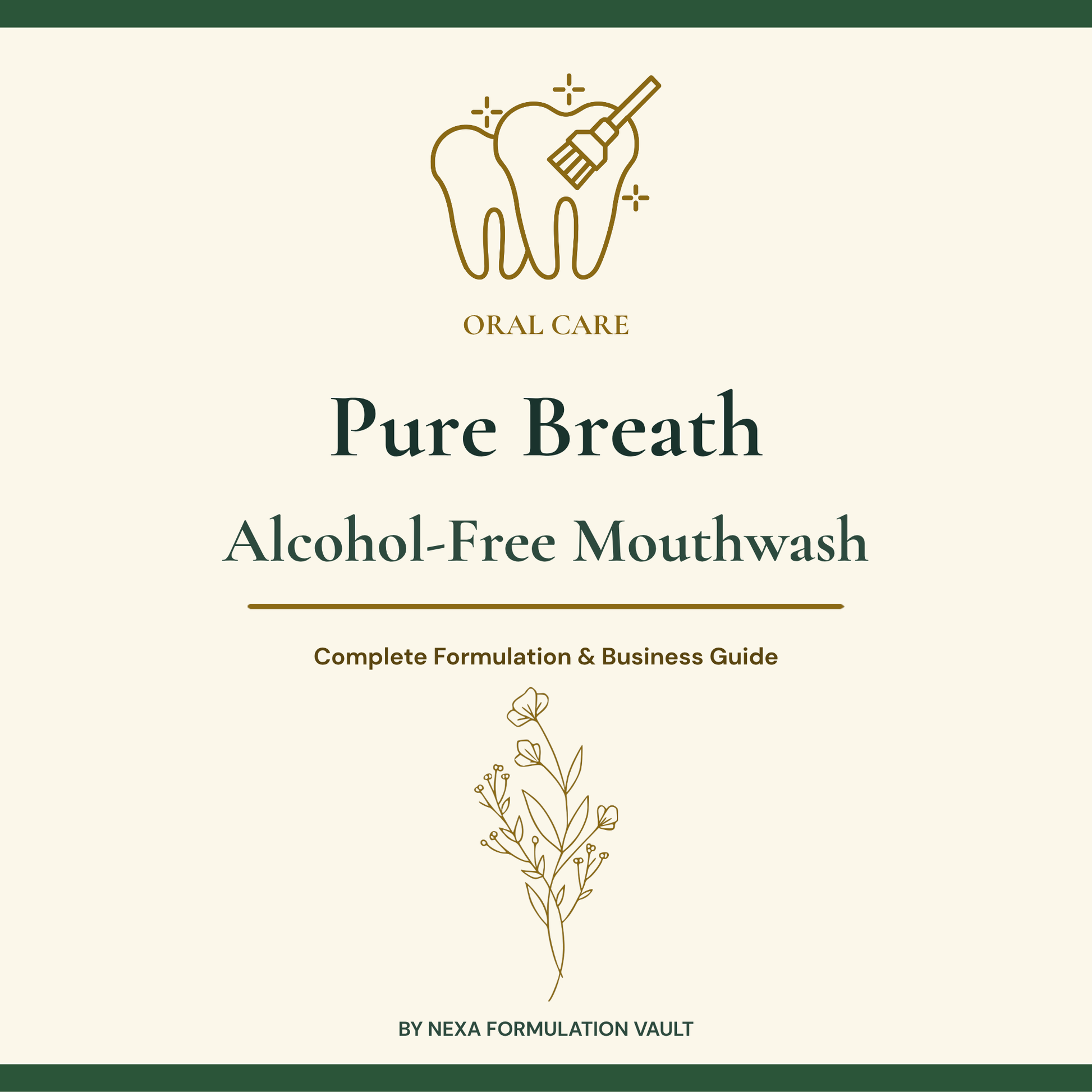 Pure Breath Mouthwash Cover