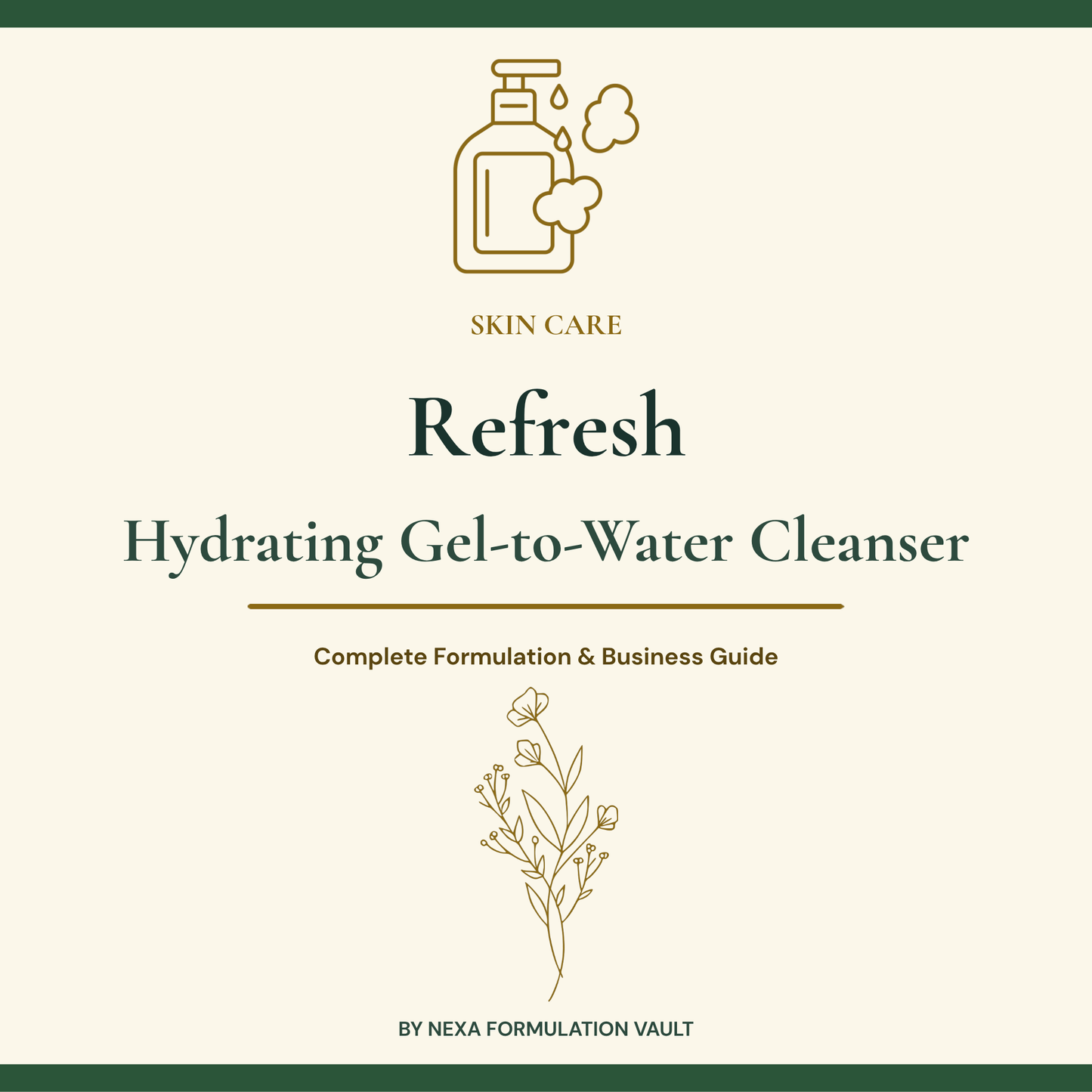 Refresh Gel-to-Water Cleanser Cover