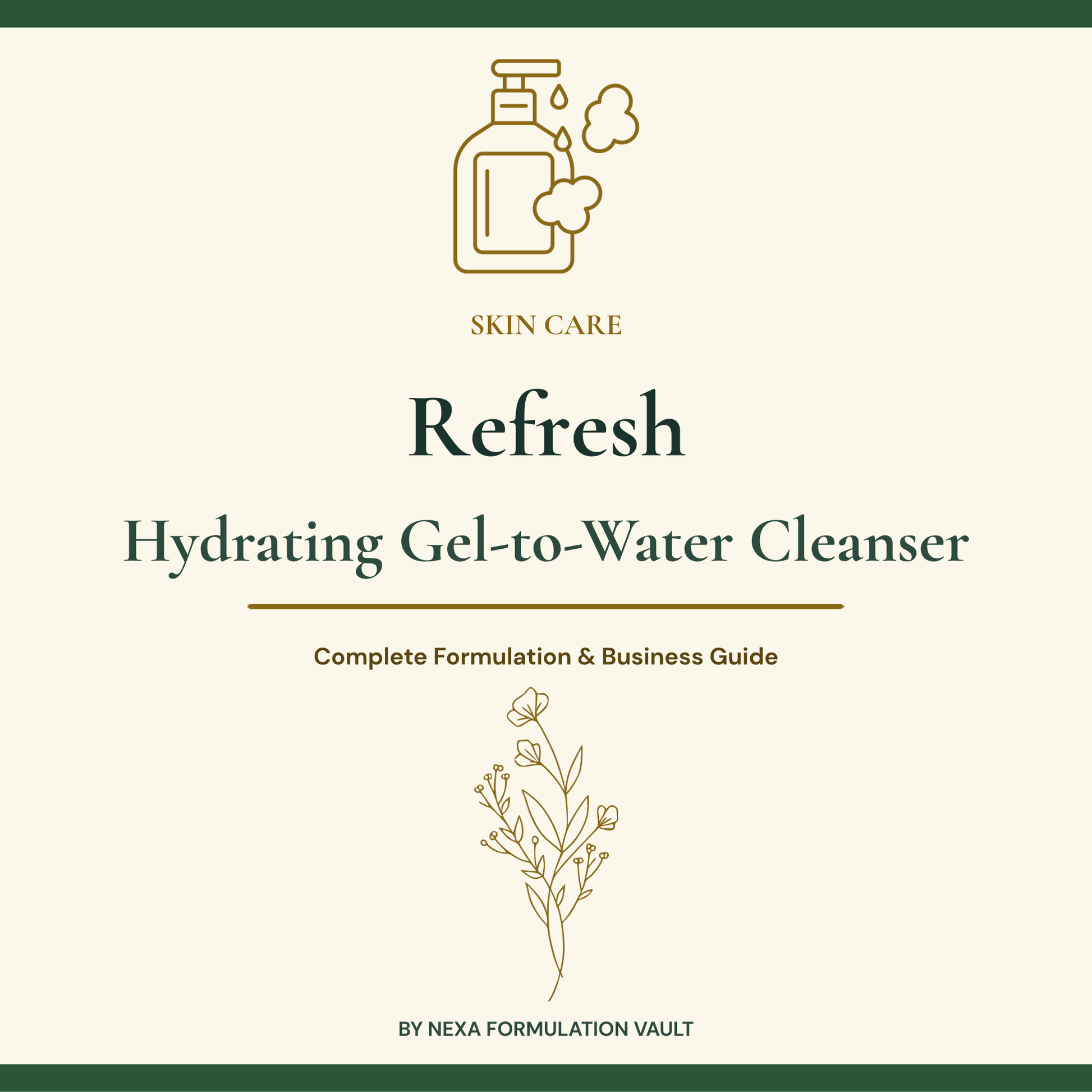 Refresh Gel-to-Water Cleanser Cover