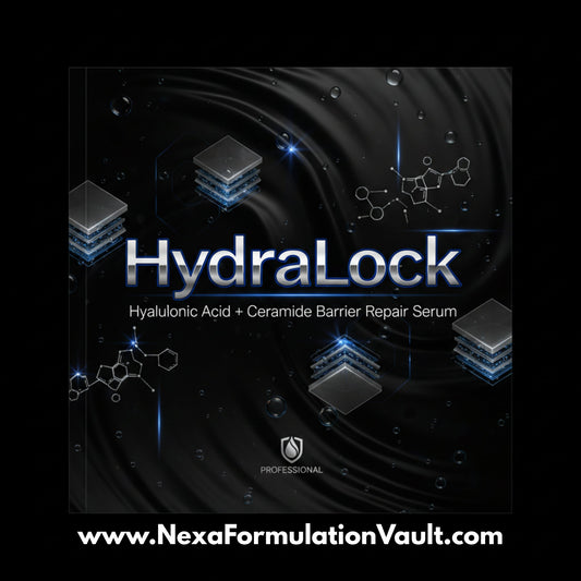 HydraLock — Hyaluronic Acid + Ceramide Barrier Repair Serum