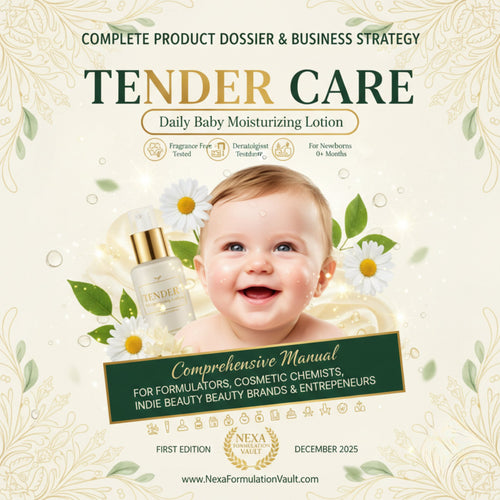 Tender Care — Daily Baby Moisturizing Lotion Formulation Guide