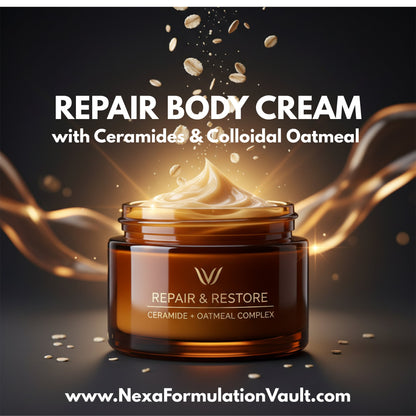 Repair Body Cream — Ceramide &amp; Oatmeal Guide