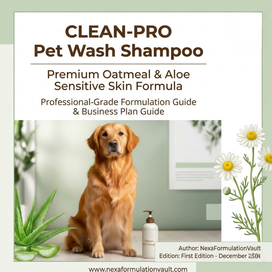 CLEAN-PRO Pet Wash Shampoo — Complete Formulation & Business Dossier