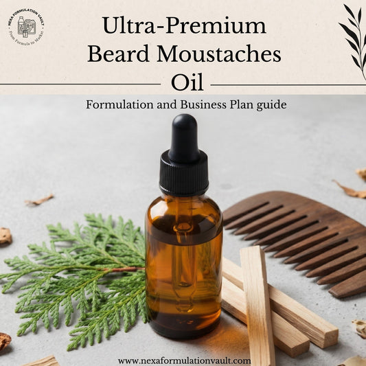 Ultra-Premium Beard Moustaches Oil
