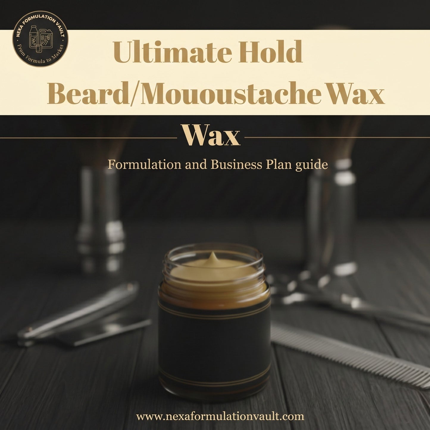 Ultimate Hold Beard Moustaches Wax