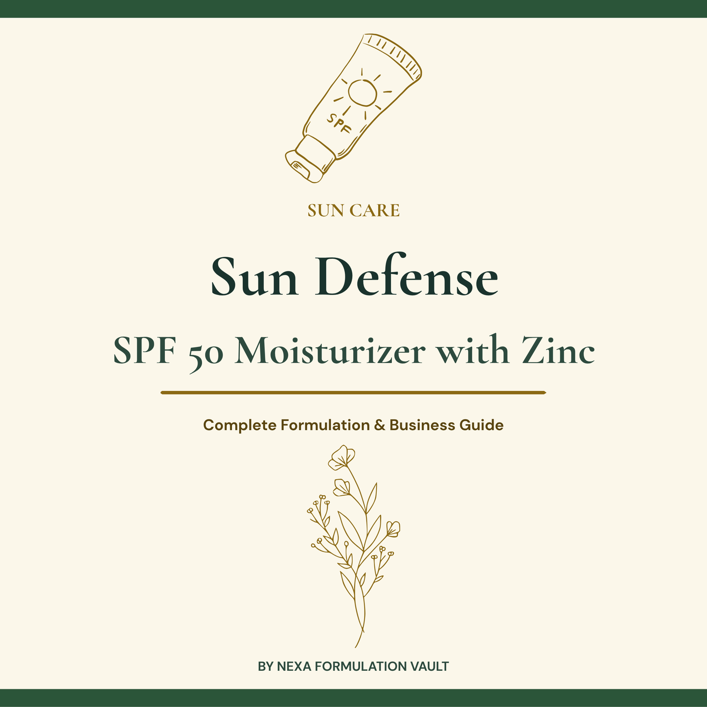 Sun Defense — SPF 50 Mineral Moisturizer Guide