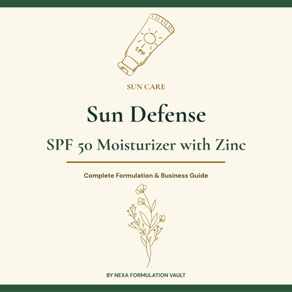 Sun Defense — SPF 50 Mineral Moisturizer Guide