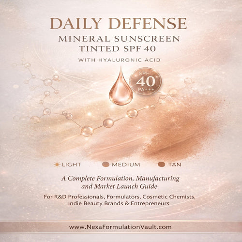 DAILY DEFENSE MINERAL SUNSCREEN TINTED SPF 40 WITH HYALURONIC ACID