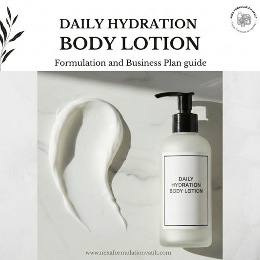 Daily Hydration Body Lotion — Professional Formulation & Business Dossier