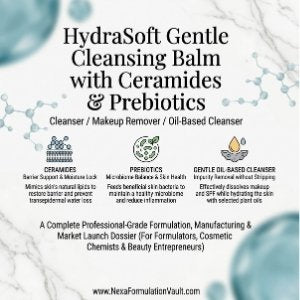 HydraSoft Cleansing Balm — Professional Formulation & Business Launch Guide