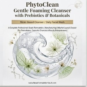 PhytoClean Gentle Foaming Cleanser with Prebiotics & Botanicals — Professional Formulation & Business Launch Guide