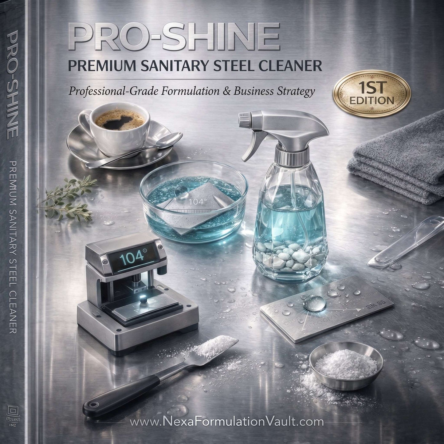 Premium Sanitary Steel Cleaner